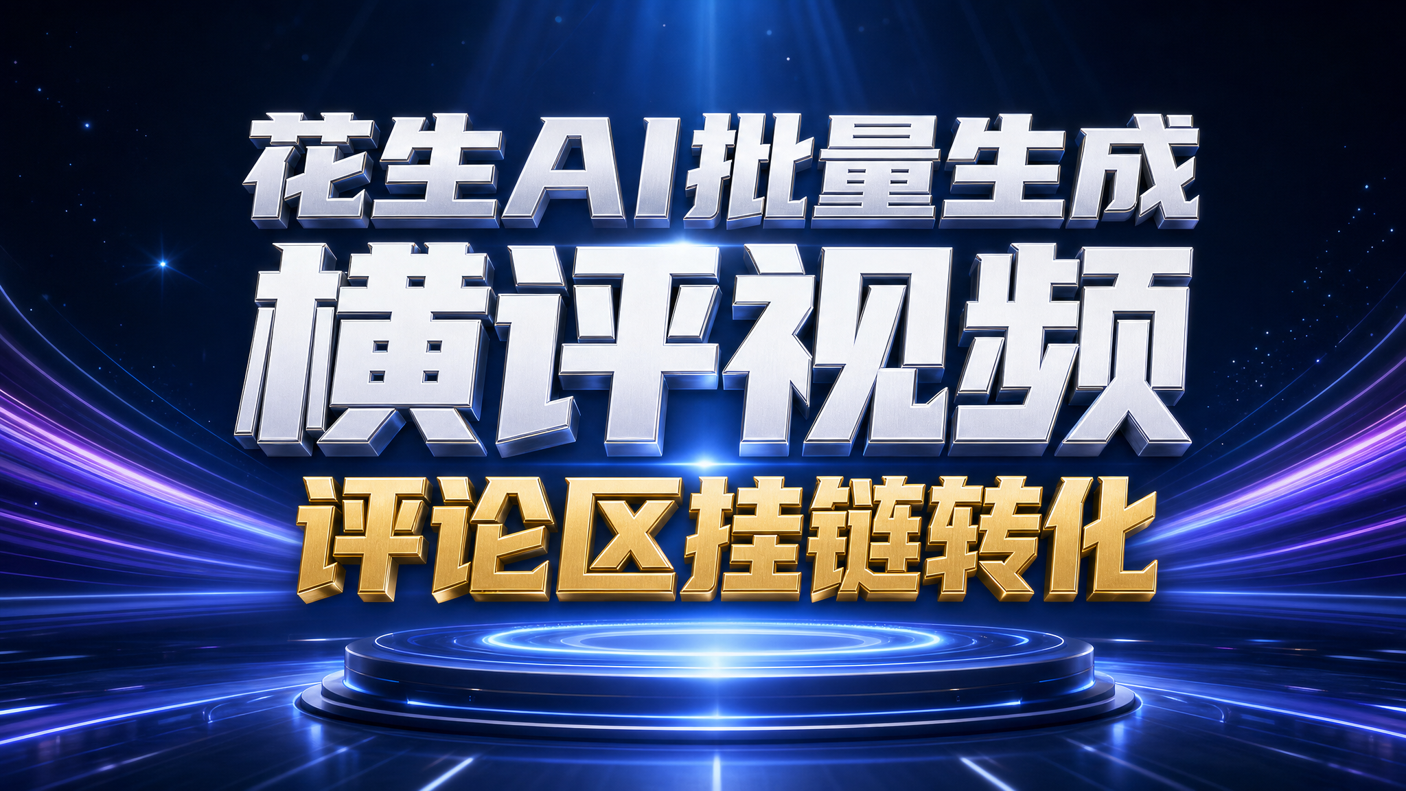 好物测评UP主如何用AI批量制作测评视频
