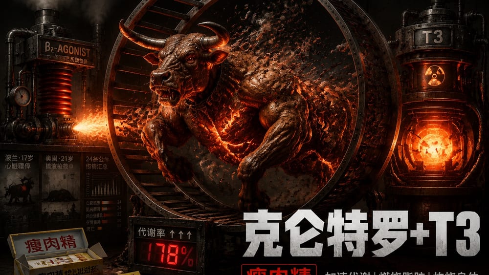 健身圈最强减脂组合毒物科普案例截图